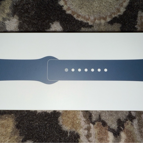 Like New Apple Watch Series 7 Stainless Steel 45 MM with New Abyss Band - Picture 6 of 8